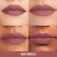 Lakmé Liquid Lipstick Brown Souvenir (Matte) & Lakmé Liquid Lipstick Nude Umbrella (Matte)