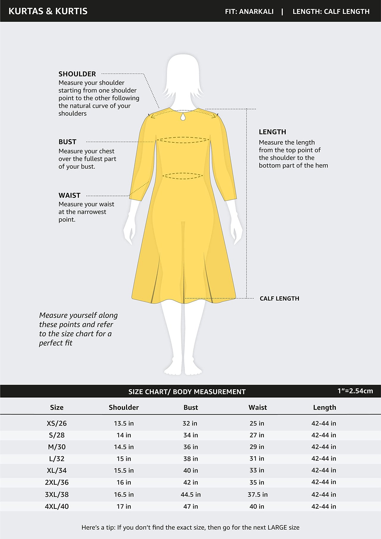 Amazon Brand - Tavasya Women Cotton Kurti