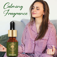 Old Tree Vetiver Essential Oil for Skin Care, Home Fragrance and Soap Making (15ml) - Pure Natural Aromaherapy Oil for Bath, Diffuser with Glass Dropper