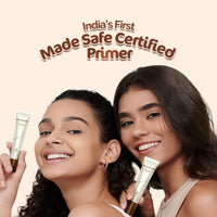 Mamaearth Glow Pore Blurring Primer with Vitamin C & Turmeric - 25 g| Enhances Skin’s Glow | Blurs Pores | Helps Makeup Last Long | Lightweight & Non-Greasy