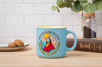 Silver Buffalo Disney Emperor's  New Groove Kuzco Memphis How Else Could I Get So Good Looking Quote Ceramic Camper Mug, 20 Ounces