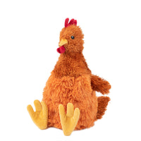 Best Pet Supplies Chicken Crinkle Plush Dog Toys for Interactive Play, Puppy and Senior Indoor Play, Colorful Chicken Toy Shape, Cute and Cuddly - Crinkle Chicken Bundle (Brown, Beige, Wine Red) Crinkle Chicken (Brown, Beige, Wine Red) Large