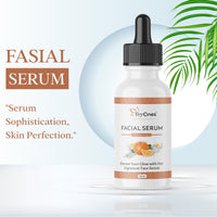 TryOnes Skin Naturals, Bright Complete 30X Vitamin C Booster Face Serum, Increases Skin's Glow Instantly and Reduces Spots Overtime for Men & Women_Vitamin E & C Face Serum_30ml