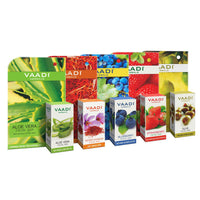 Vaadi Herbals Assorted Facial Bars, 25g (Pack of 5)