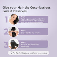 Mylo Care Anti Hair Fall Conditioner (200 ml) with the Goodness of Red Onion, Strengthens Hair and Stimulates Growth|All natural|No Sulphate & Silicones|No Parabens|No Mineral Oil