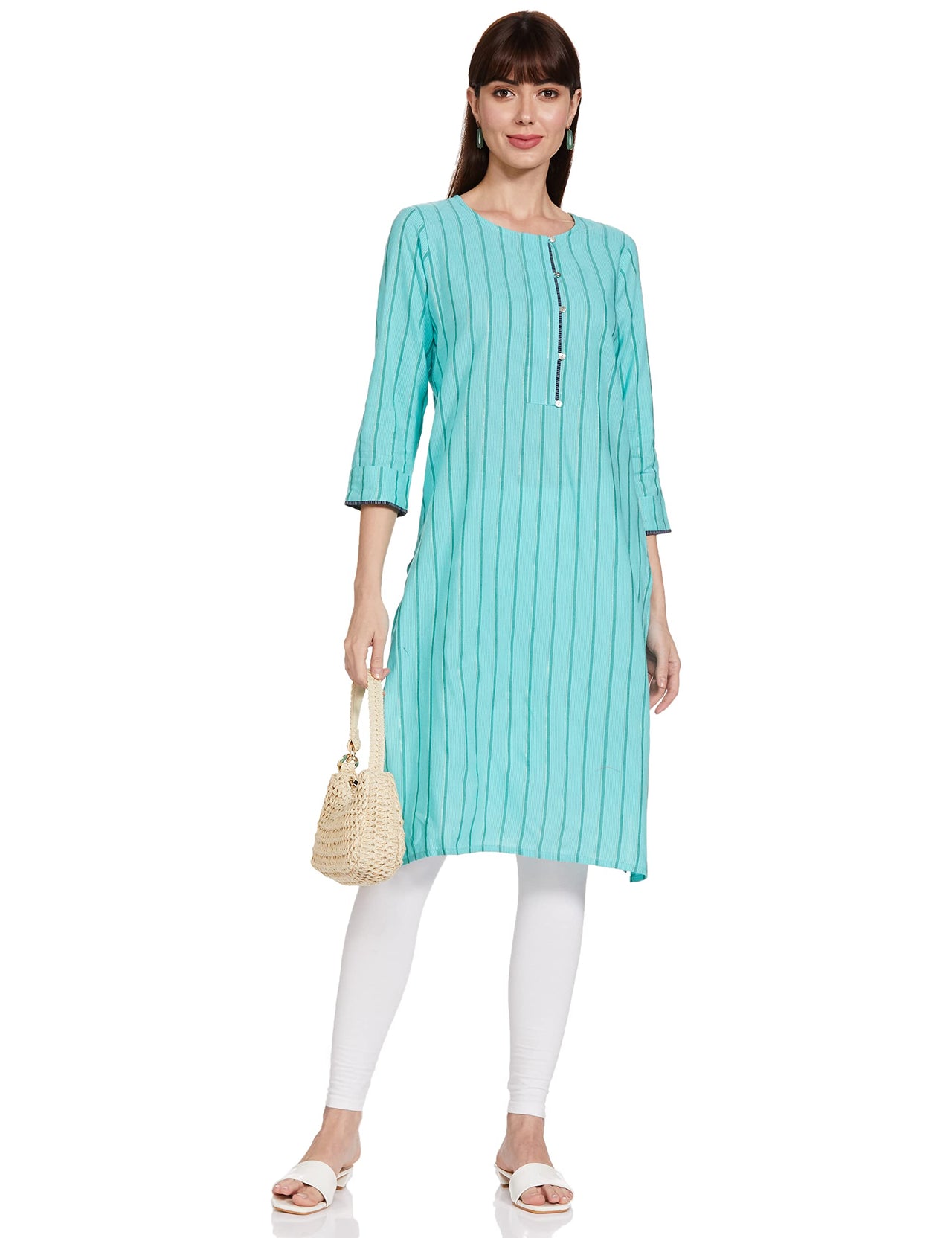 Max Women's  Viscose Regular Kurta