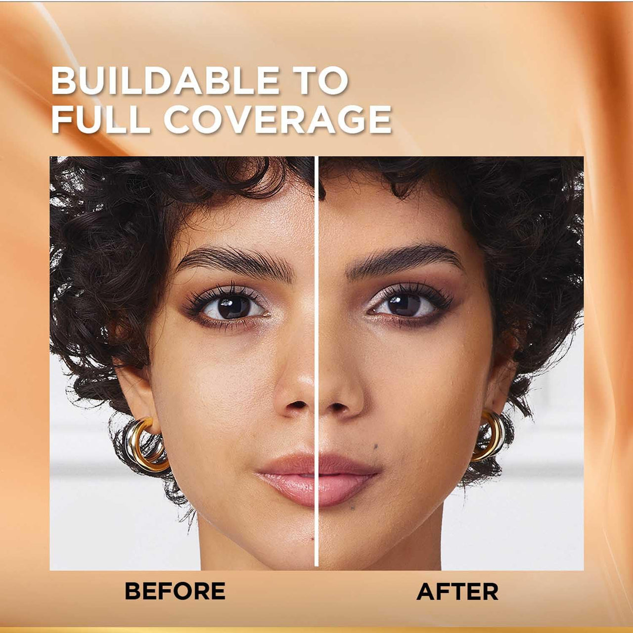 L'Oreal Paris Liquid Foundation, Oil Absorbing Formula, Transferproof, Heatproof and Long-lasting, Infallible 32H Fresh Wear, 260 Golden Sun, 30ml