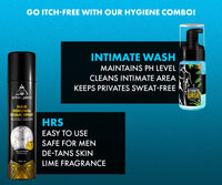 Urbangabru Hair Removal Cream Spray - 200 ml & Intimate Wash 100 ml - Body Care Kit