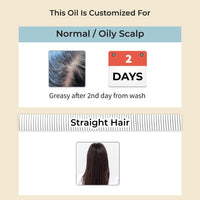 Vedix Ahuta Root Stimulating Ayurvedic Hair Oil | Hair Growth Oil With Berberis + Banyan + Vetiver - Customized Anti Hair Fall Control Oil - 100ml