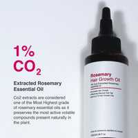 Raw Essentials Rosemary Hair Oil 120ml, Highest Grade Natural Rosemary Oil for Hair Growth, Nourishes and Strengthen Hair & Scalp, Boost Volume, Shine & Thickness.