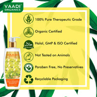 Vaadi Herbals Hair fall and Damage Control Amla Shikakai Shampoo, 350ml (Pack of 3)