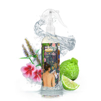 Hibiscus Monkey Velvet Spray Bergamot In Shower Body Moisturizer | Coconut Milk Oil, Bergamot |Moisturizes, Reduces Dryness, Soothes KP|All Natural |Lightweight, Non-Sticky|Dermatologist Tested|250 ML