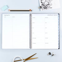 Blue Sky 2024 Weekly and Monthly Planner, January - December, 8.5