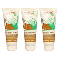 Patanjali Aloevera Multani Mitti Face Pack, 60g (Pack of 3)