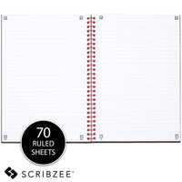 Black n' Red Notebook, Business Journal, 9-7/8