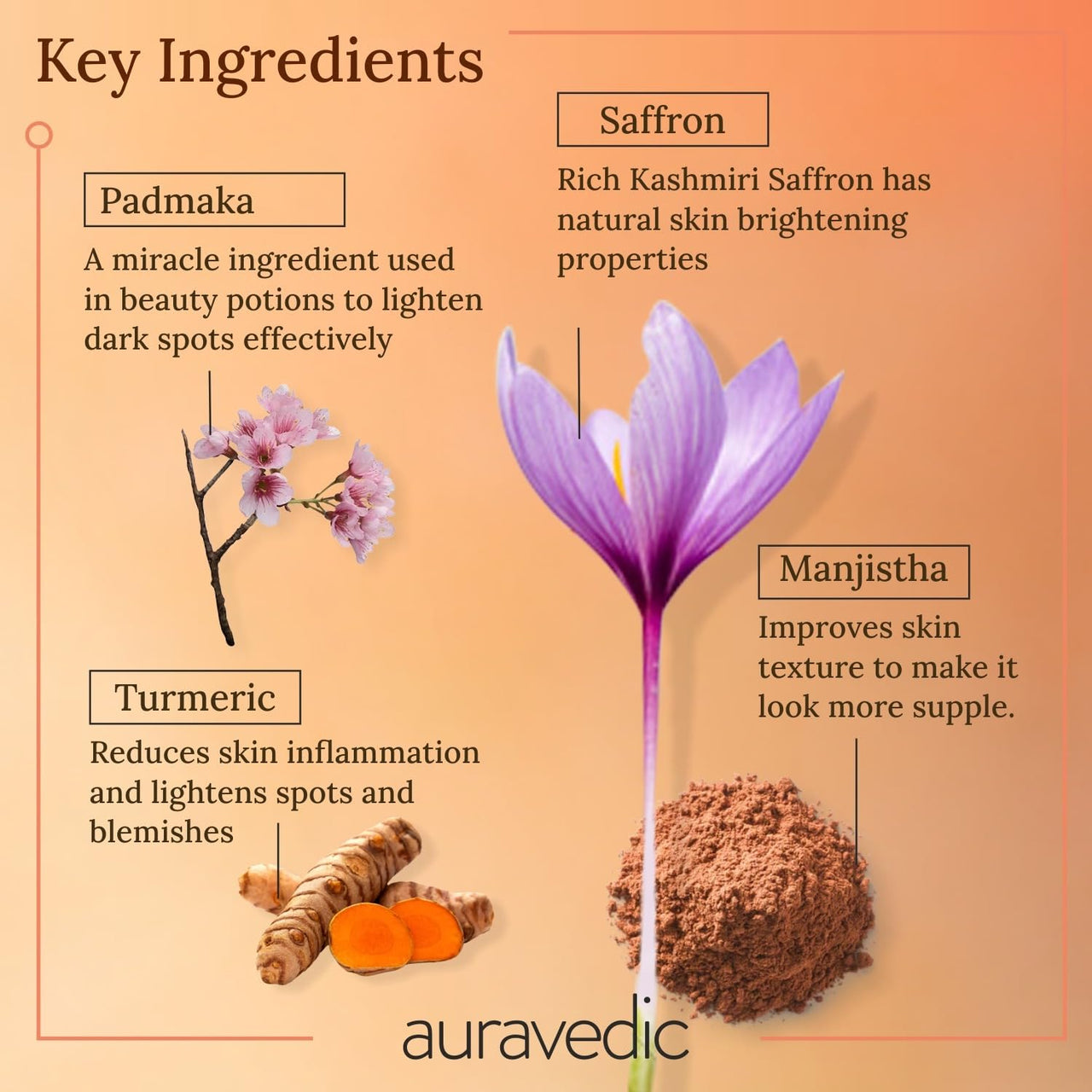 Auravedic Kumkumadi Brightening Gel And Kumkumadi Tailam Kumkumadi Face Oil For Glowing Skin Kumkumadi Gel 100 Gms With Kumkumadi Oil 100 ml Day And Night Combo