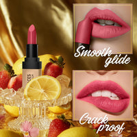 FACES CANADA Comfy Matte Velvet Touch Lipstick - Pink Lemonade 05, 4.2g | Velvety Matte Finish | 8HR Longstay | Intense Colour | Hydrating Lips | Smooth Application