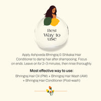 Ashpveda Bhringraj & Shikakai Hair Conditioner for Hair fall, Dryness, Roughness, Dullness & Split-ends (30ml)