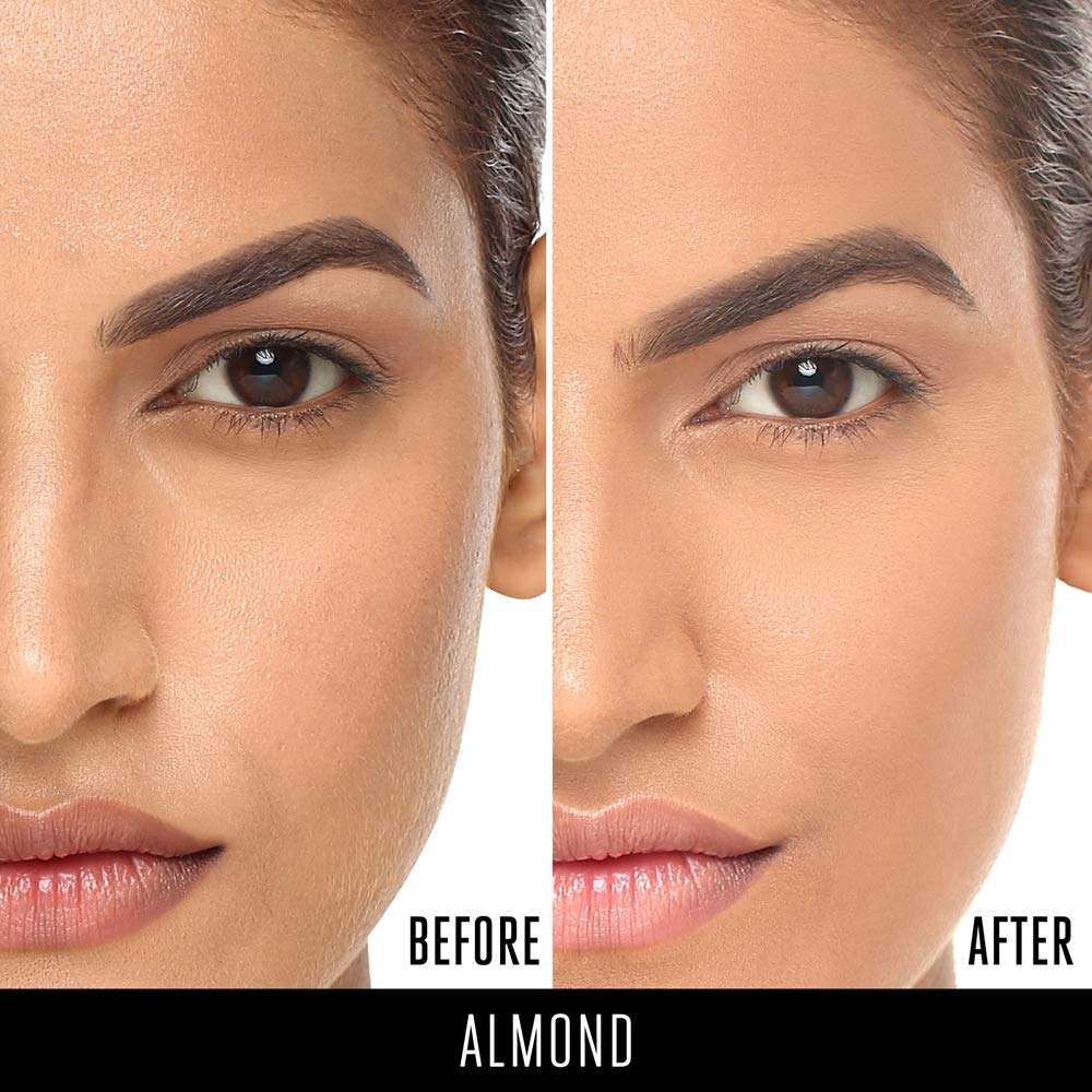 Lakmé 9 to 5 Flawless Matte Complexion Compact Powder, Almond, Absorbs Oil, Conceals & Gives Radiant Skin - All Day Matte Finish Face Makeup, 8 g