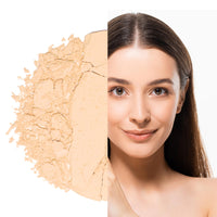 Born16 Moon Duchess Velvet Hydrolock Compact Powder – BelleRose | India’s First Encapsulated Hyaluronic Acid | Medium-High Coverage, Smooth-Matte Finish | 24-Hour Stay with Vitamin E & SPF, 9g