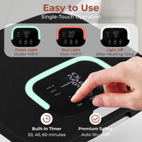 SereneLife Towel Warmers for Bathroom, 23L Luxury Heater, Blanket Warmer Bucket, LED Display, Up to 24 Hours Delay, 3 Heating Modes and Child Lock for Oversize Bathrobes PJ's  and More (Pink) Pink