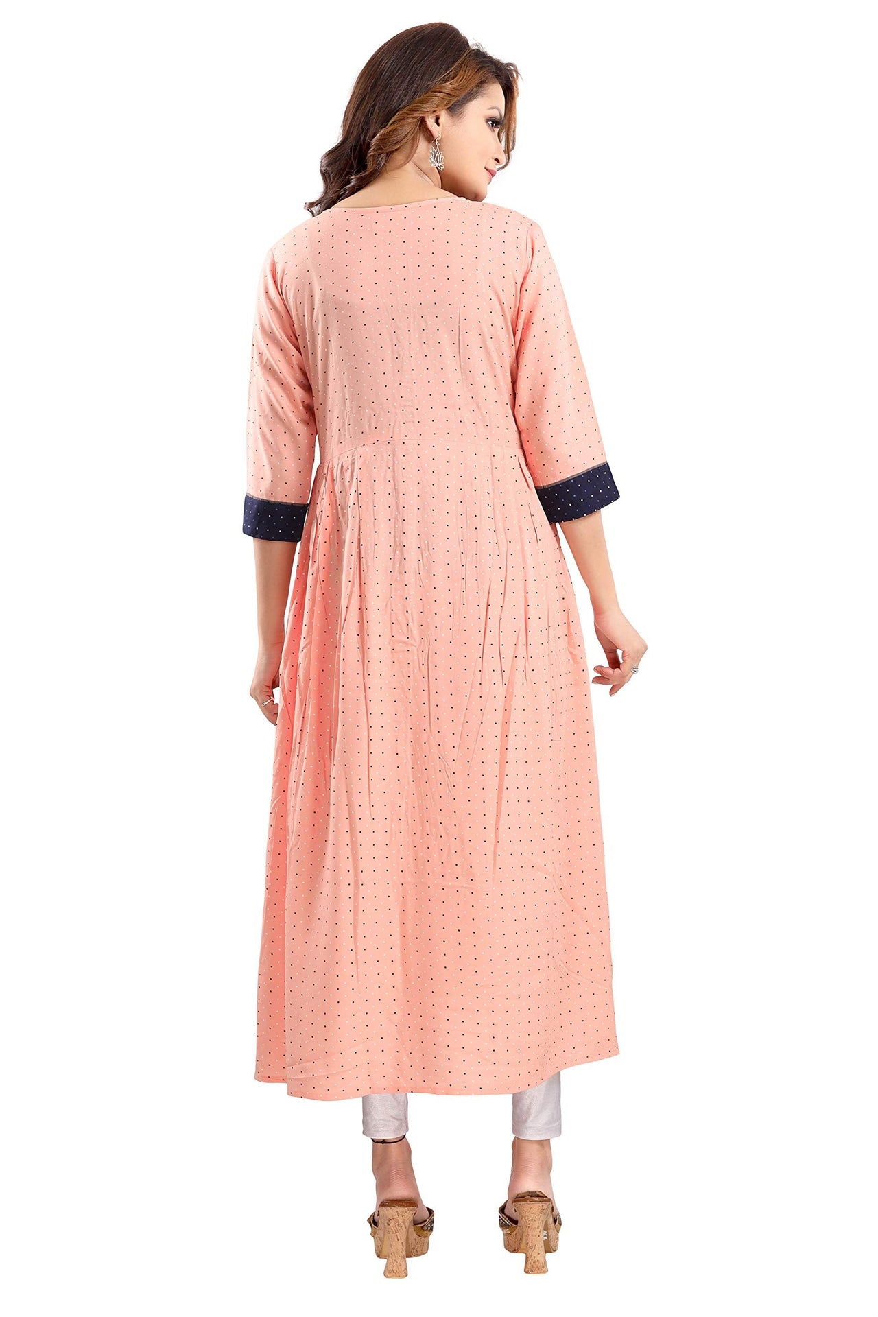 Priscilla RAYON COTTON FEEDING KURTIS FOR WOMEN WITH ZIPPERS 1122