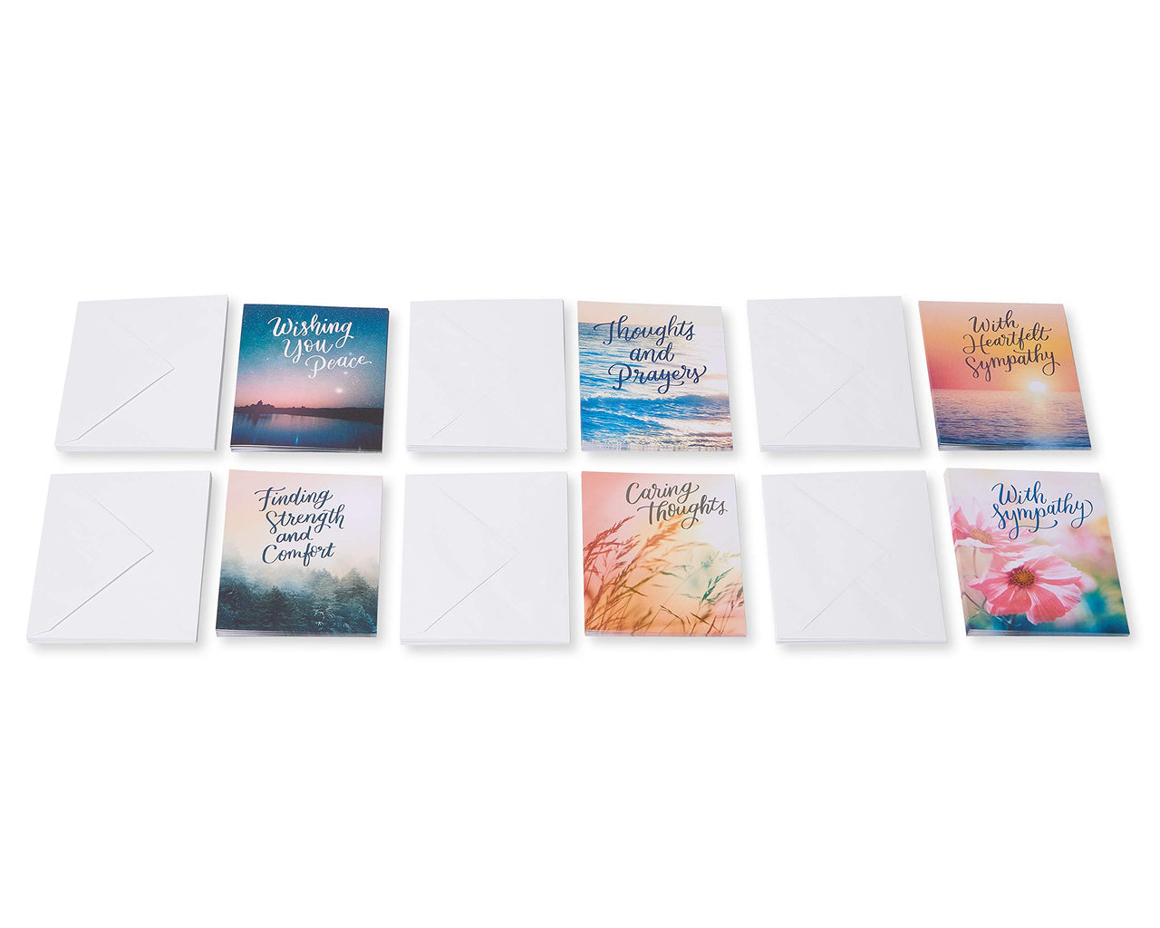American Greetings Sympathy Card Assortment, Nature (48-Count)