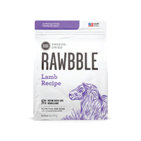 BIXBI Rawbble Freeze Dried Dog Food, Lamb Recipe, 26 oz - 97% Meat and Organs, No Fillers - Pantry-Friendly Raw Dog Food for Meal, Treat or Food Topper - USA Made in Small Batches 26 Ounce (Pack of 1)