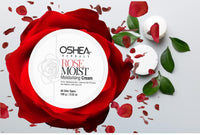 Oshea Herbals Rosemoist Face Moisturising Cream for All Skin Types | Improves Skin Firmness & Radiance with 24 Hrs Moisturising | Enriched with Almond Oil, Rose & Neem Extract | Paraben Free 100g