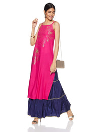 Indigo Women's  Straight Kurti