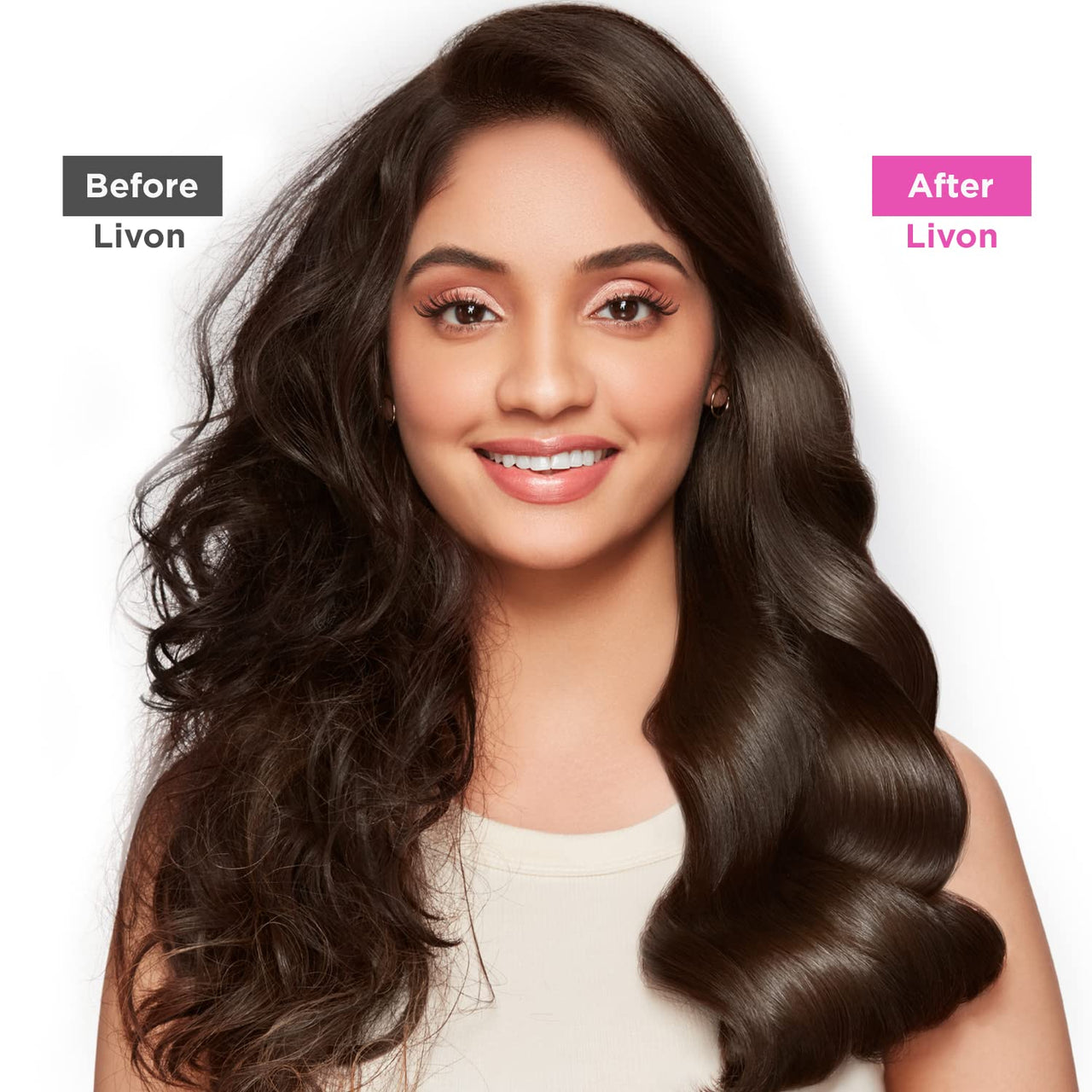 Livon Shake and Spray Hair Serum, 100ml And Livon Serum for Rough & Dry Hair, 100 ml