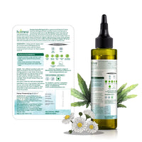 Hampa Hemp Bhringraj Hair Oil 100ml | Prevents Hairfall, Premature Greying, Dandruff | Promotes Hair Growth | Pure Himalayan Hemp, Bhringraj Oil, Essential Oils | Natural, No Toxins