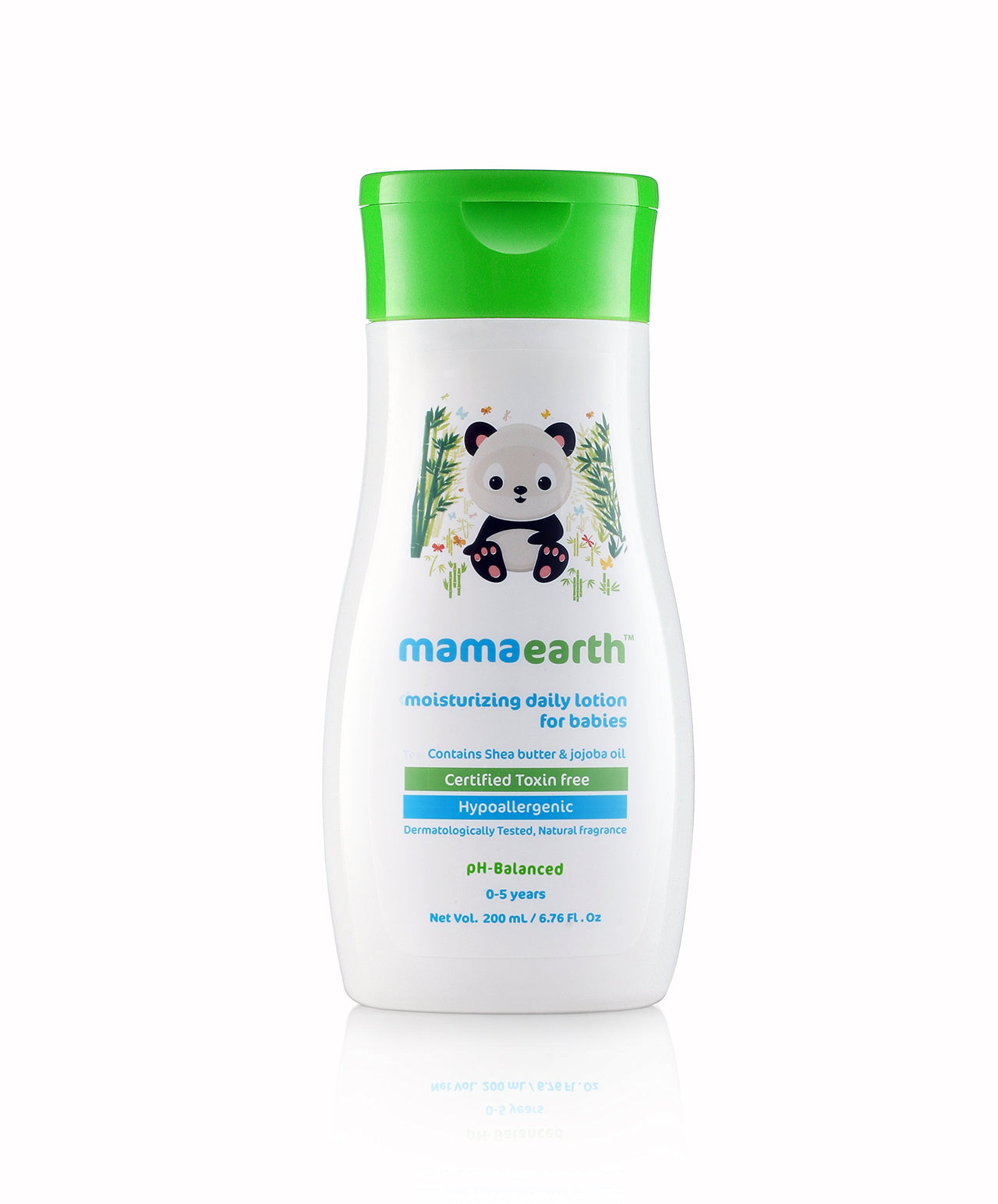 Mamaearth Daily Moisturizing Lotion, 200ml & dusting Powder with Organic Oatmeal & Arrowroot Powder 150g Combo