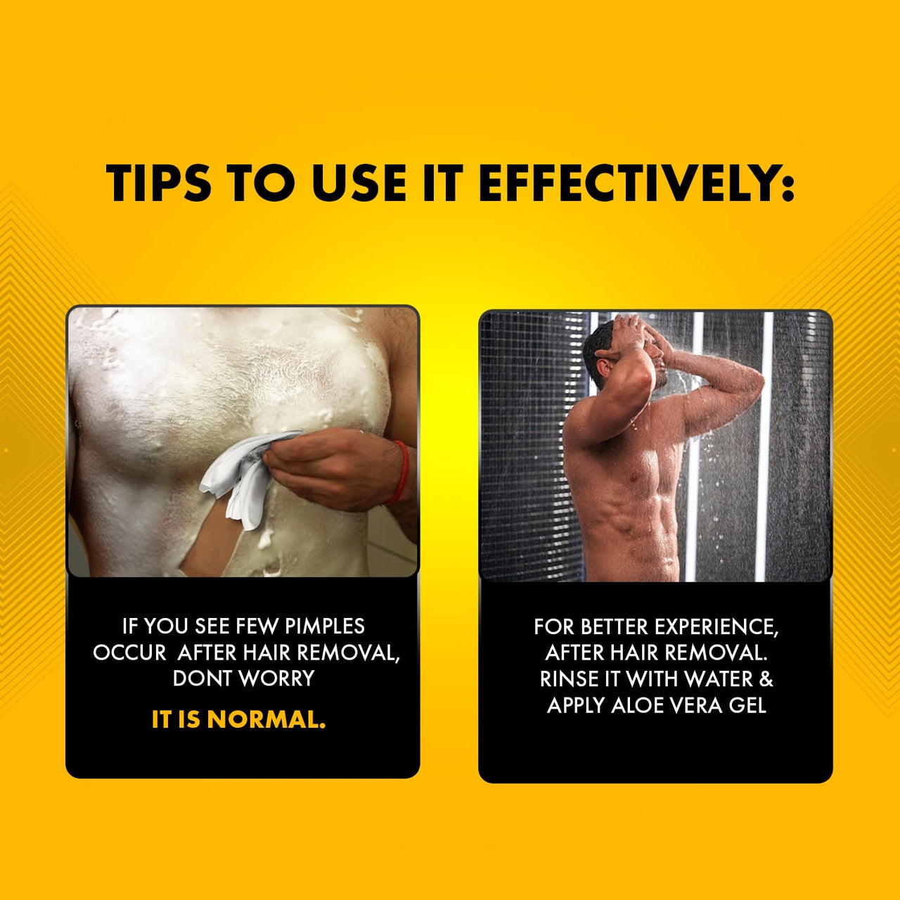 urbangabru Hair Removal Cream Spray For Men| Painless Body Hair Removal Spray For Chest, Back, Legs & Under Arms (200 ml (Pack of 1), Aloe Vera)