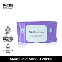FACES Fresh Clean Glow Makeup Remover Wipes (30 Count)