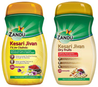 Zandu Kesari Jivan Dry Fruits Chyawanprash 900g, & Zandu Kesari Jivan Sugar free Chyawanprash - 900g