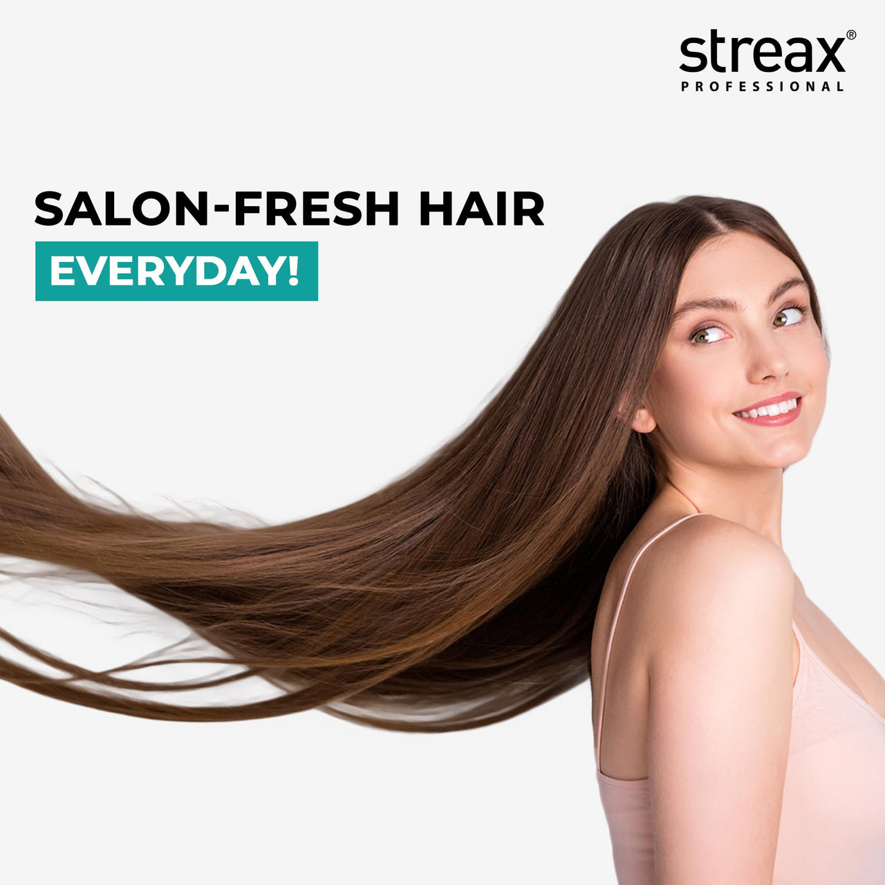 Streax Professional Vitariche Gloss Hair Serum | Frizz-Free Hair | Enhance Shine and Smoothness | With Vitamin E & Macadamia Oil| | For All Hair Types| 115 ml Pack of 2
