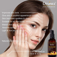 Devinez Ayurvedic Kumkumadi Radiance Glow Night Serum - 15ml, 100% Natural for Face Brightening, Anti Ageing, fight under eye dark circles, Kumkumadi Tailam