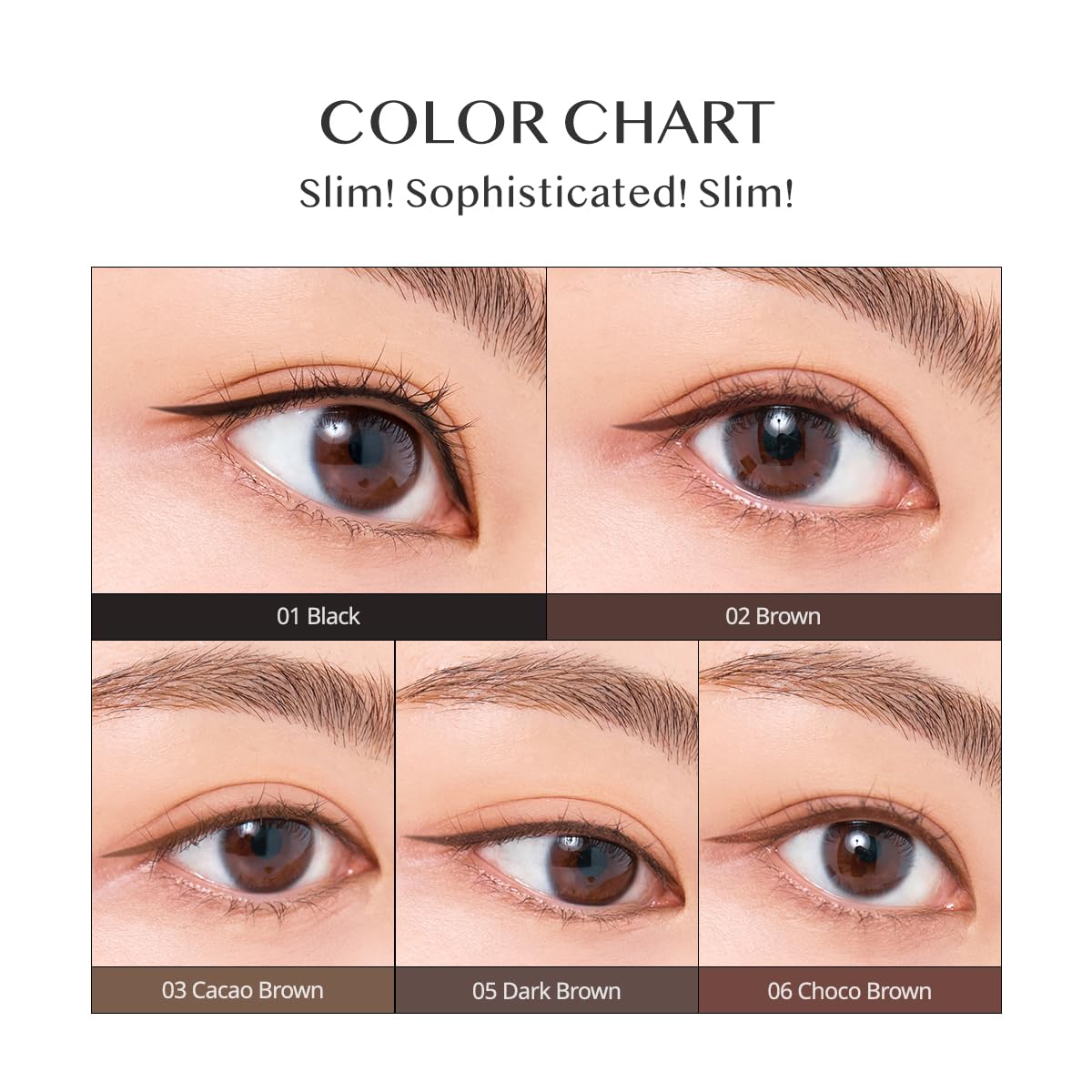 Clio Sharp So Simple Waterproof Pencil Liner 003 Dark Brown