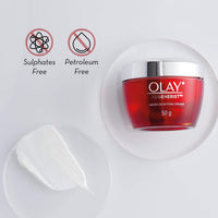 Olay Regenerist Giftpack - Day Cream 50g + Cleanser 100g | Hydrated, Plump, Bouncy Skin | With Hyaluronic Acid, Niacinamide and Peptides | Normal, Oily, Dry, Combination Skin | Pack of 2