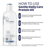 TryOnes Hair Keratin Oil || Professional Hair Keratin || Oil for Men & Women ||Deep Smoothening With Nourishes Dry Hair and Controls Frizz Hair || Protects coloured hair 60 ml