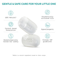 EQUALSTWO Baby Cleansing Bar for Nourishing, Baby Soaps for Bath, All Skin Types, Soap-free, PH 5.5, Dermatologically Tested, No Parabens No Sulphates, 75gm, Pack 1