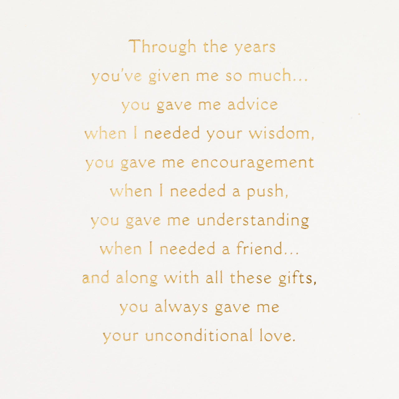 Hallmark Birthday Card for Mom (Given Me So Much) Given Me So Much