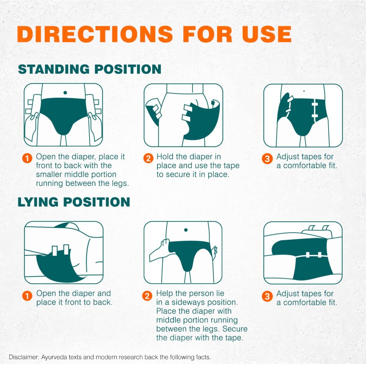 Himalaya Adult Diaper (M) 10's