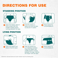 Himalaya Adult Diaper (M) 10's