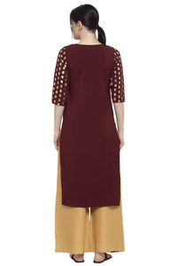 ALC Creation Women's  Crepe Skinny Kurta