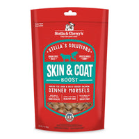 Stella & Chewy's  Stella's  Solutions Skin & Coat Boost Grass-Fed Lamb & Wild-Caught Salmon Dinner Morsels Freeze-Dried Raw Dog Food, 13 oz (SOL-FDLSSC-13) Lamb & Salmon (Skin & Coat Boost) 13 Ounce (Pack of 1)