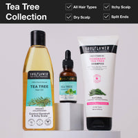 Soulflower Tea Tree Scalp and Anti Dandruff Hair Oil, 120ml