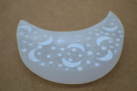 Selenite Crystal Charging Plate For Crystals And Healing Stones, 4.5