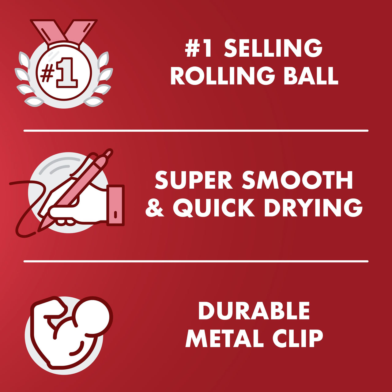 Pilot, Precise V5, Capped Liquid Ink Rolling Ball Pens, Extra Fine Point 0.5 mm, Black, Pack of 12